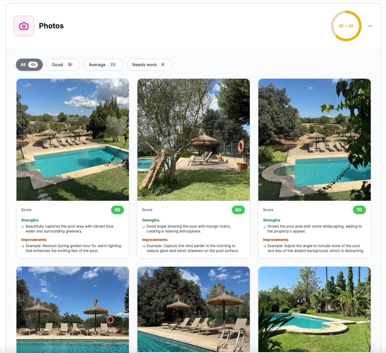 Photo Analysis Section